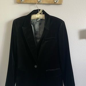 Price Drop 🤩🔥Sale ! Jcrew 🖤Black Velvet blazer size 12